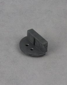 Smart Step Rand- und Holzhalter 10 mm, basalt in versetzter Ansicht vor weissem Hintergrund